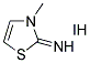 3-METHYL-1,3-THIAZOL-2(3H)-IMINE HYDROIODIDE Struktur