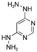 4,6-DIHYDRAZINOPYRIMIDINE Struktur