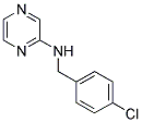 ((4-CHLOROPHENYL)METHYL)PYRAZIN-2-YLAMINE Struktur