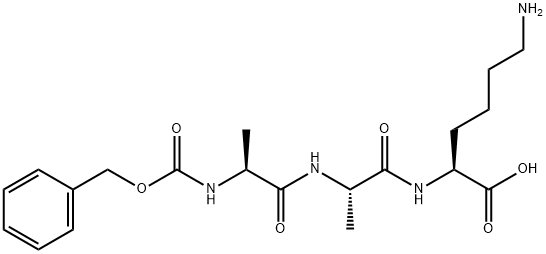 Z-ALA-ALA-LYS-OH Struktur