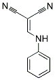 ((PHENYLAMINO)METHYLENE)METHANE-1,1-DICARBONITRILE Struktur