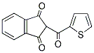 2-(2-THIENYLCARBONYL)INDANE-1,3-DIONE Struktur