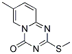 7-METHYL-2-(METHYLSULFANYL)-4H-PYRIDO[1,2-A][1,3,5]TRIAZIN-4-ONE Struktur