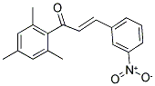 1-MESITYL-3-(3-NITROPHENYL)PROP-2-EN-1-ONE Struktur