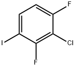 2-CHLORO-1,3-DIFLUORO-4-IODOBENZENE Struktur