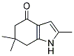 2,6,6-TRIMETHYL-5,6,7-TRIHYDROINDOL-4-ONE Struktur