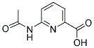 6-(ACETYLAMINO)-2-PYRIDINECARBOXYLIC ACID Struktur