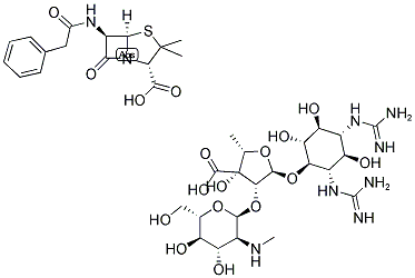 PENICILLIN-STREPTOMYCIN Struktur