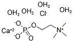 CALCIUM PHOSPHORYLCHOLINE CHLORIDE TETRAHYDRATE Struktur