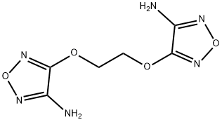 4-(2-[(4-AMINO-1,2,5-OXADIAZOL-3-YL)OXY]ETHOXY)-1,2,5-OXADIAZOL-3-AMINE Struktur