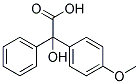 HYDROXY-(4-METHOXY-PHENYL)-PHENYL-ACETIC ACID Struktur