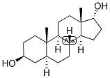 5-ALPHA-ANDROSTAN-3-BETA, 17-ALPHA-DIOL Struktur