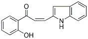 1-(2-HYDROXYPHENYL)-3-(1H-INDOL-2-YL)PROP-2-EN-1-ONE Struktur