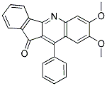 2,3-DIMETHOXY-11-PHENYLINDENO[3,2-B]QUINOLIN-10-ONE Struktur