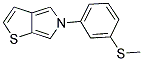 5-[3-(METHYLSULFANYL)PHENYL]-5H-THIENO[2,3-C]PYRROLE Struktur