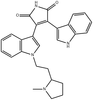 BISINDOLYLMALEIMIDE II Struktur