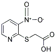 2-(3-NITRO-2-PYRIDYLTHIO)ACETIC ACID Struktur