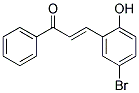 3-(5-BROMO-2-HYDROXYPHENYL)-1-PHENYLPROP-2-EN-1-ONE Struktur