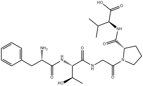 (THR46)-OSTEOCALCIN (45-49) (HUMAN) Struktur