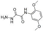 N-(2,5-DIMETHOXYPHENYL)-2-HYDRAZINO-2-OXOACETAMIDE Struktur