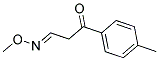 3-(4-METHYLPHENYL)-3-OXOPROPANAL O-METHYLOXIME Struktur