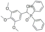 (DIPHENYLPHOSPHORYL)(3,4,5-TRIMETHOXYPHENYL)METHANOL Struktur