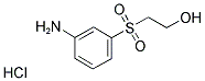 2-(3-AMINOPHENYLSULFONYL)ETHANOL HYDROCHLORIDE Struktur