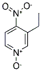 3-ETHYL-4-NITROPYRIDINE 1-OXIDE Struktur