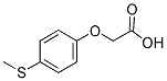 [4-(METHYLSULFANYL)PHENOXY]ACETIC ACID Struktur