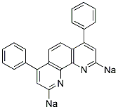 DISODIUM BATHOCUPROINE Struktur