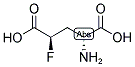 D-THREO-4-FLUOROGLUTAMIC ACID Struktur