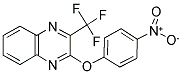 2-(4-NITROPHENOXY)-3-(TRIFLUOROMETHYL)QUINOXALINE Struktur