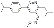 AZAMETHOXY(7-METHYL-3-(4-(ISOPROPYL)PHENYL)(6,7,8-TRIHYDROCINNOLIN-5-YLIDENE))METHANE Struktur