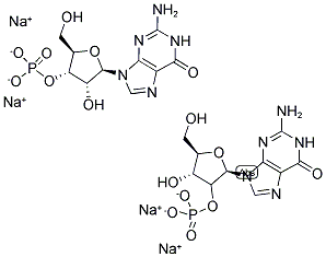 GUANOSINE-2'(3')-MONOPHOSPHATE DISODIUM SALT Struktur