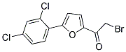 2-BROMO-1-[5-(2,4-DICHLOROPHENYL)-2-FURYL]-1-ETHANONE Struktur