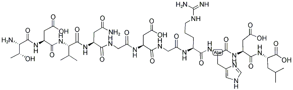 GLYCOPROTEIN IIB FRAGMENT (296-306) Struktur