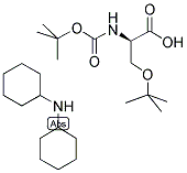 BOC-D-SER(TBU)-OH DCHA Struktur