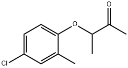 3-(4-CHLORO-2-METHYLPHENOXY)-2-BUTANONE Struktur