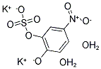 4-NITROCATECHOL SULPHATE DIPOTASSIUM SALT DIHYDRATE Struktur