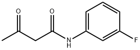 N-(3-FLUORO-PHENYL)-3-OXO-BUTYRAMIDE Struktur