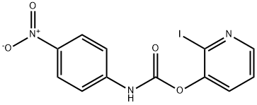 2-IODO-3-PYRIDINYL N-(4-NITROPHENYL)CARBAMATE Struktur