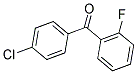 2-FLUORO-4'-CHLORO BENZOPHENONE Struktur