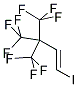 3,3-BIS(TRIFLUOROMETHYL)-1-IODO-4,4,4-TRIFLUOROBUT-1-ENE Struktur