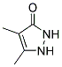 4,5-DIMETHYL-1,2-DIHYDRO-3H-PYRAZOL-3-ONE Struktur