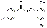 3-(5-BROMO-2-HYDROXYPHENYL)-1-(4-METHYLPHENYL)PROP-2-EN-1-ONE Struktur