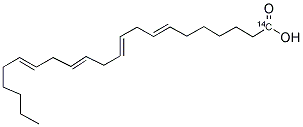 DOCOSATETRAENOIC ACID, 7,10,13,16-, [1-14C] Struktur