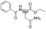 BENZOYL-L-ASPARAGINE ETHYL ESTER Struktur