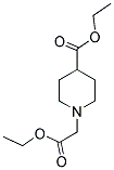 ETHYL 1-(2-ETHOXY-2-OXOETHYL)PIPERIDINE-4-CARBOXYLATE Struktur