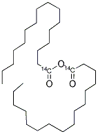 PALMITIC ANHYDRIDE, [CARBONYL-14C] Struktur