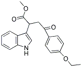 METHYL 4-(4-ETHOXYPHENYL)-2-INDOL-3-YL-4-OXOBUTANOATE Structure